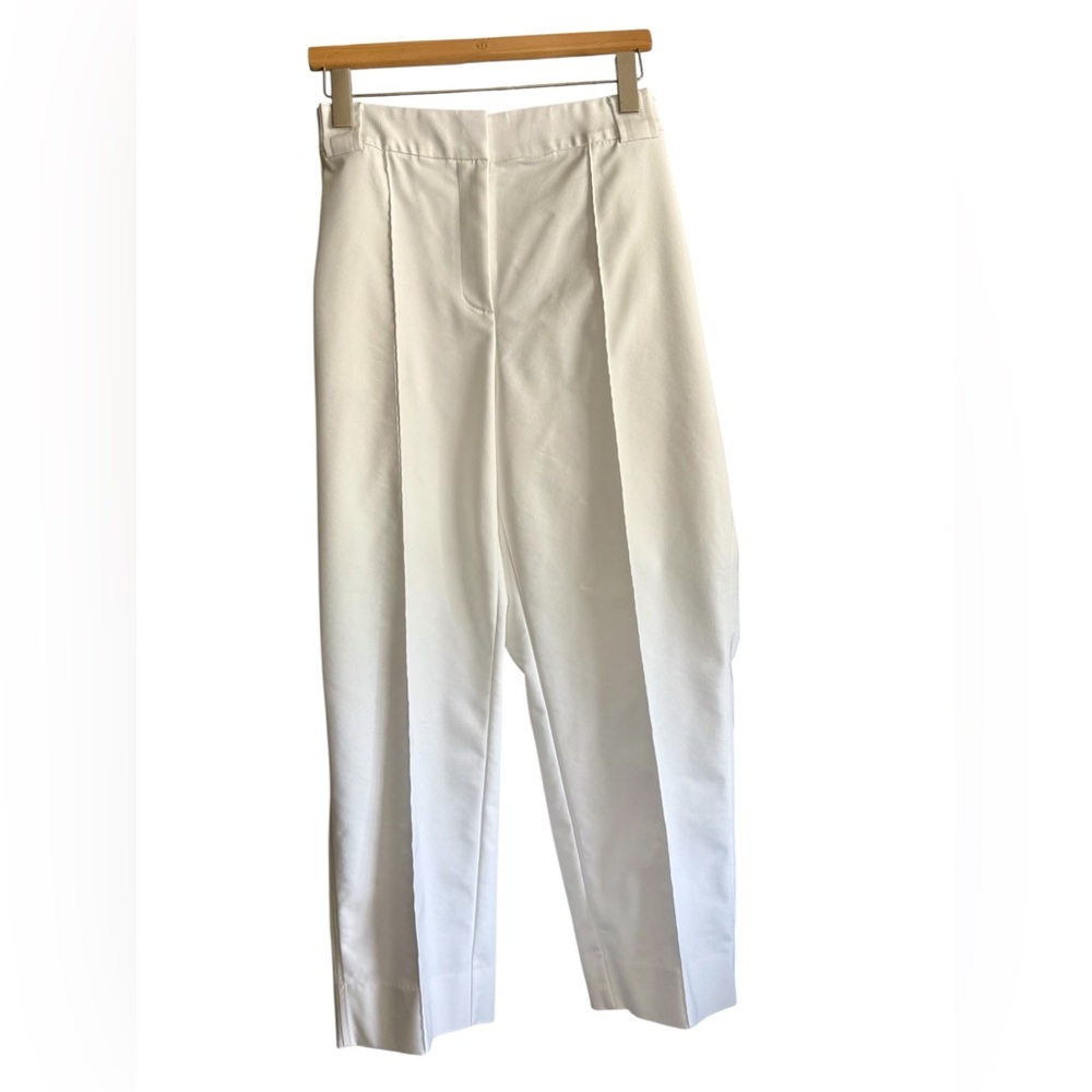 Lane Bryant White Ankle Pants